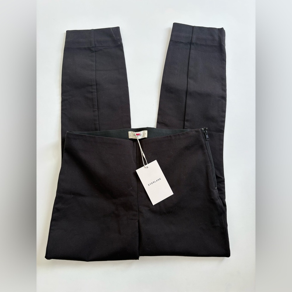 Everlane Black High-Rise Slim Pants